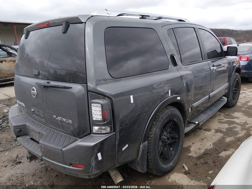 Vin: 5n1aa0ne5cn603034, lot: 45177162, nissan armada platinum 20124