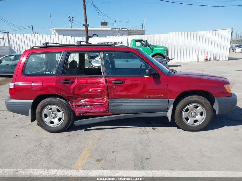 2001 Subaru Forester L VIN: JF1SF63511H707375 Lot: 44680086