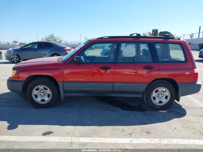 2001 Subaru Forester L VIN: JF1SF63511H707375 Lot: 44680086