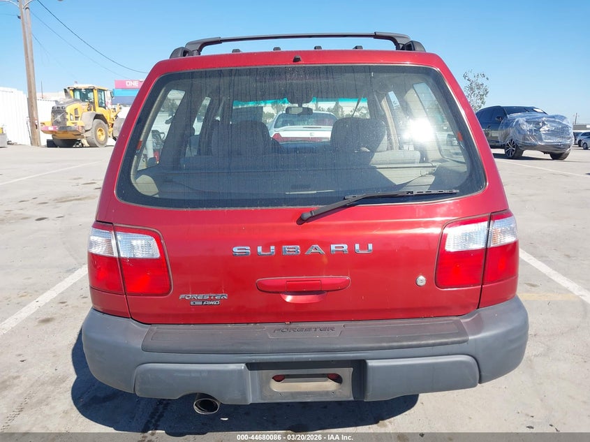 2001 Subaru Forester L VIN: JF1SF63511H707375 Lot: 44680086