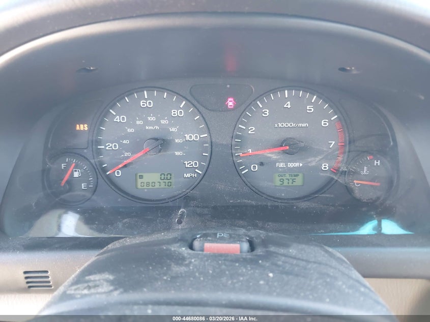 2001 Subaru Forester L VIN: JF1SF63511H707375 Lot: 44680086