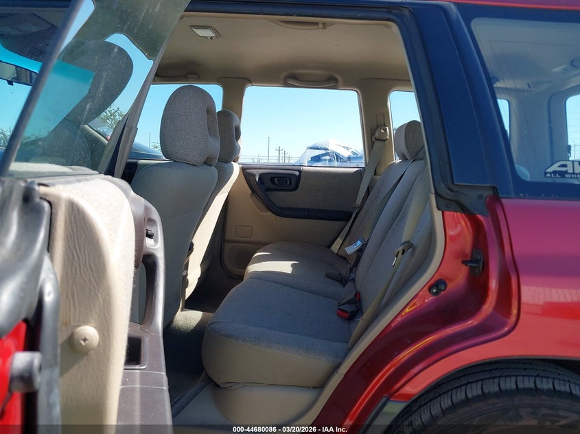 2001 Subaru Forester L VIN: JF1SF63511H707375 Lot: 44680086