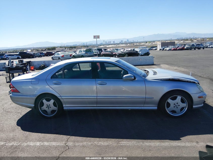 2001 Mercedes-Benz S 500 VIN: WDBNG75J51A160977 Lot: 44680226