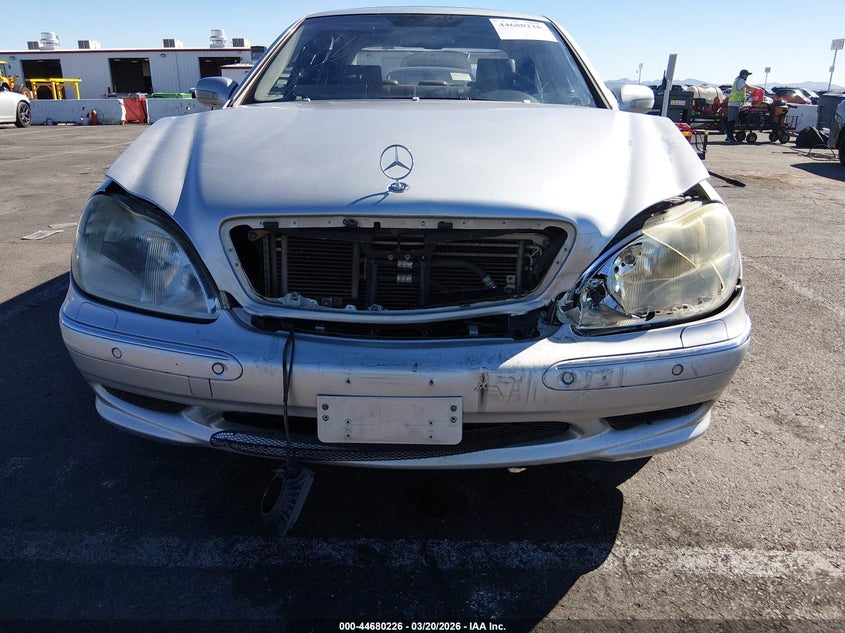 2001 Mercedes-Benz S 500 VIN: WDBNG75J51A160977 Lot: 44680226