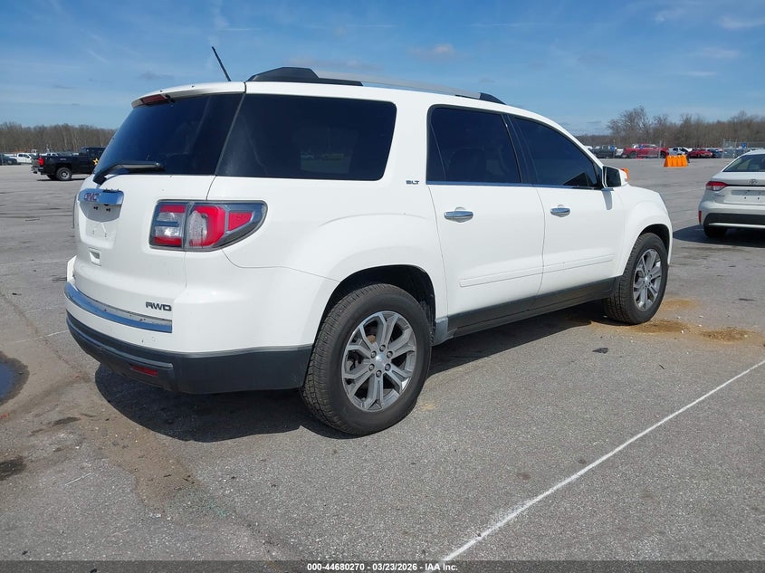 Vin: 1gkkvrkd7ej377137, lot: 45177385, gmc acadia slt-1 20144