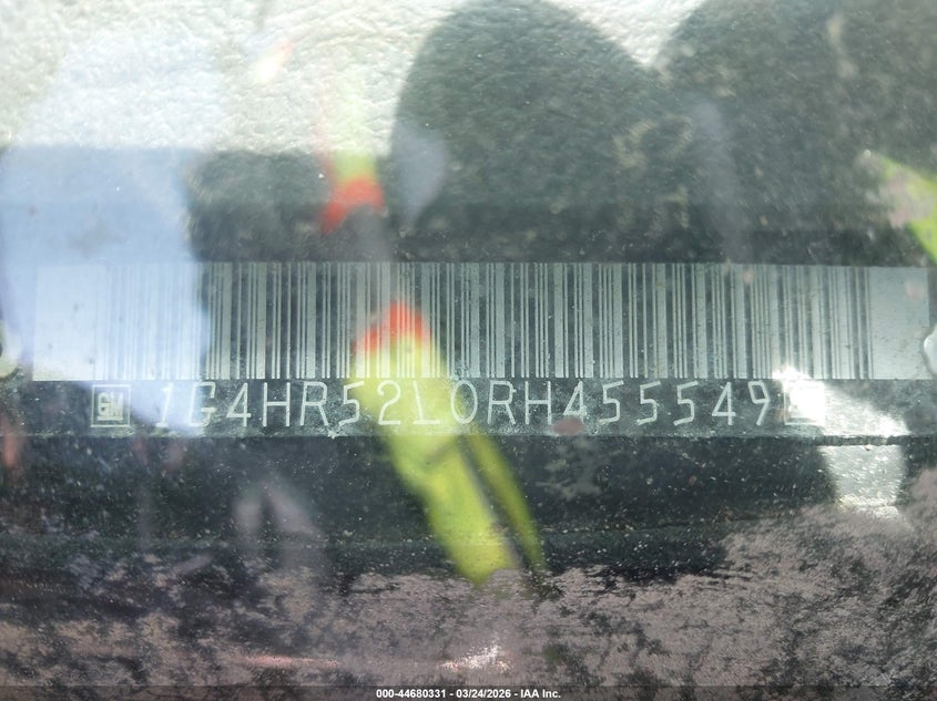 1994 Buick Lesabre Limited VIN: 1G4HR52L0RH455549 Lot: 44680331