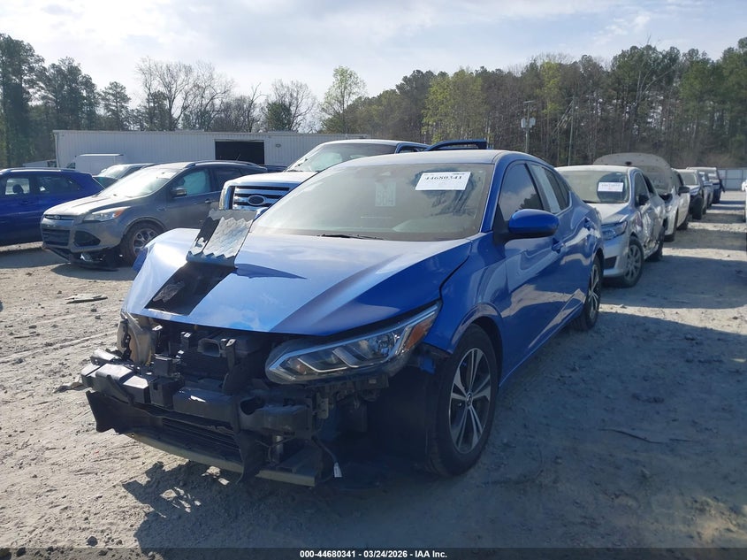 2021 Nissan Sentra Sv Xtronic Cvt