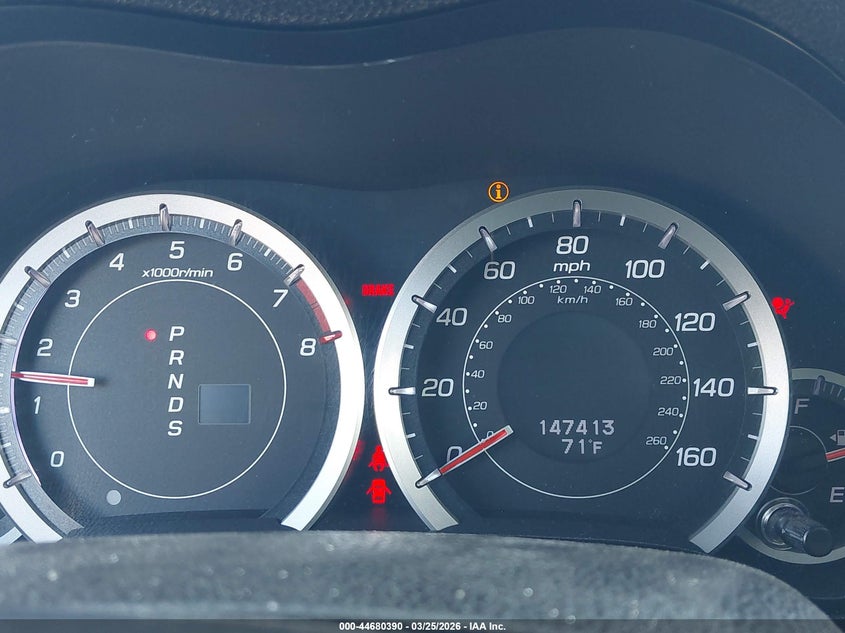 2012 Acura Tsx 2.4 VIN: JH4CU2F66CC019579 Lot: 44680390