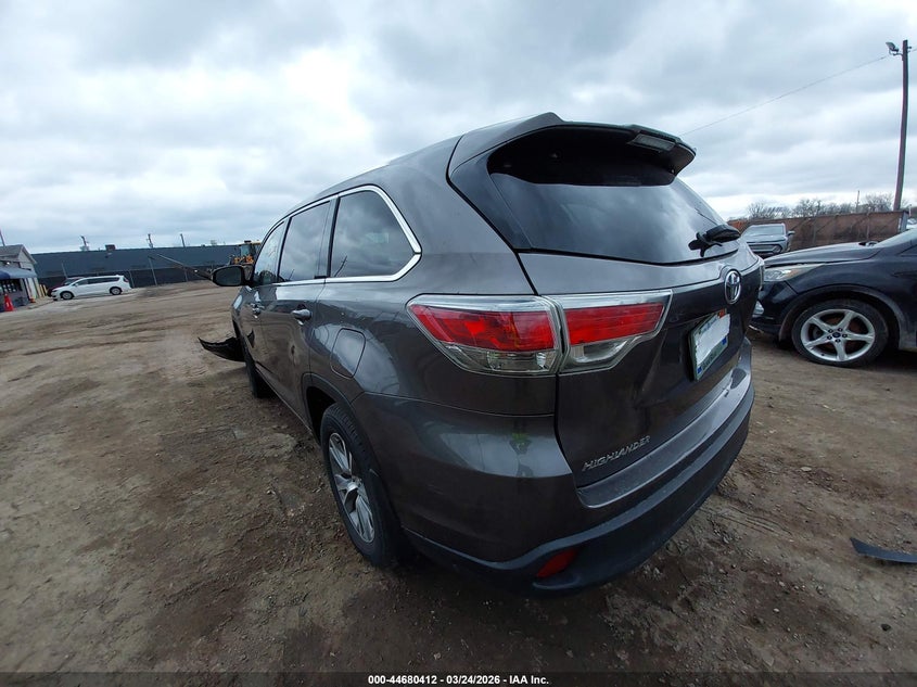 2015 Toyota Highlander Le Plus V6