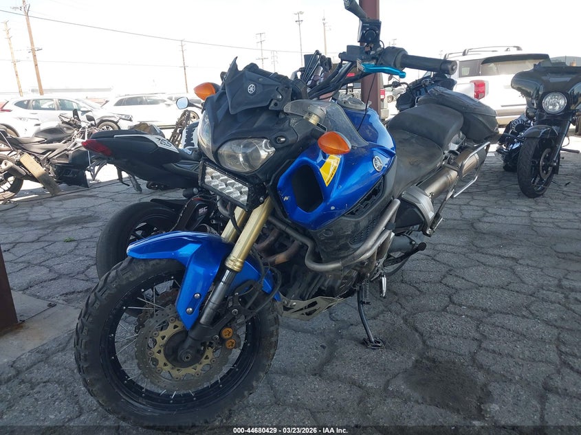 2012 Yamaha Xt Xt1200Z blue Lot 111044680429 Vin JYADP03E0CA000255