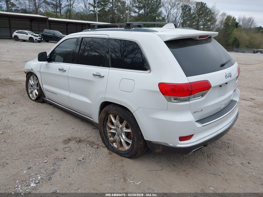 2016 Jeep Grand Cherokee Summit