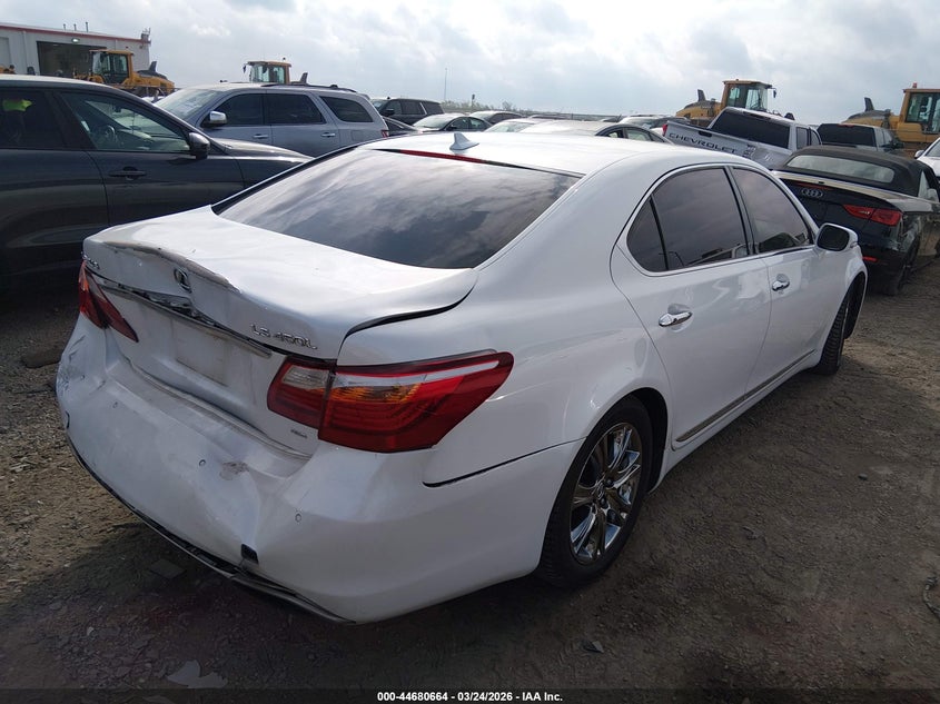 Vin: jthdl1ef9a5002103, lot: 45177779, lexus ls 460 l 20104