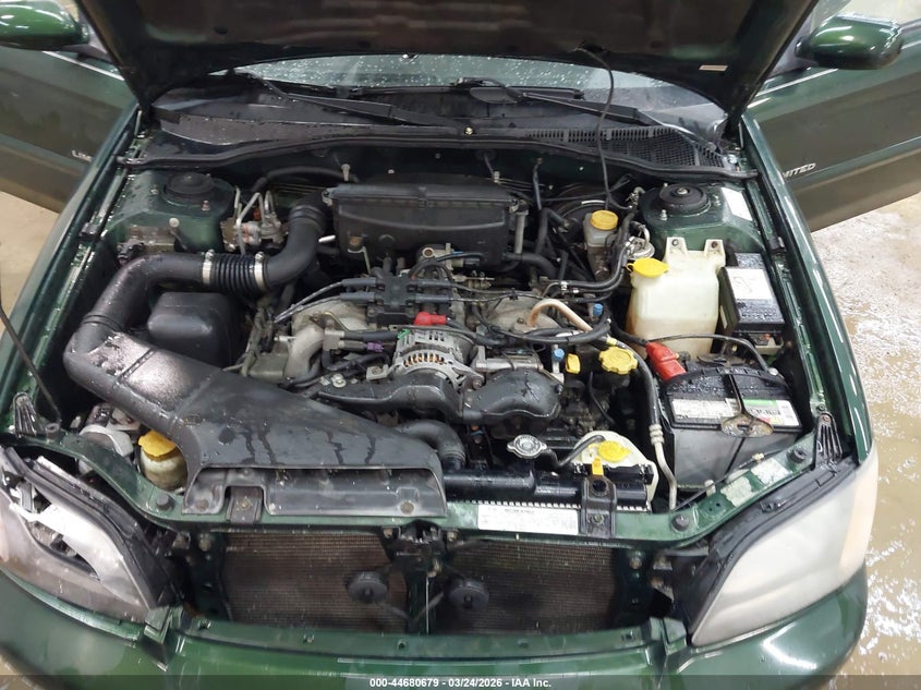 2000 Subaru Legacy Gt Limited VIN: 4S3BE6569Y7202767 Lot: 44680679