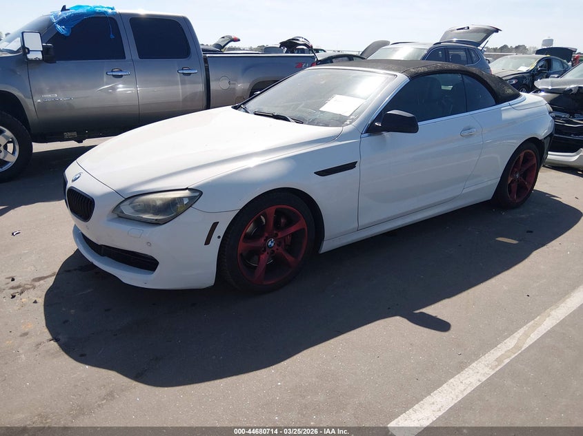Vin: wbalw7c58cc618470, lot: 45177829, bmw 640i 20122