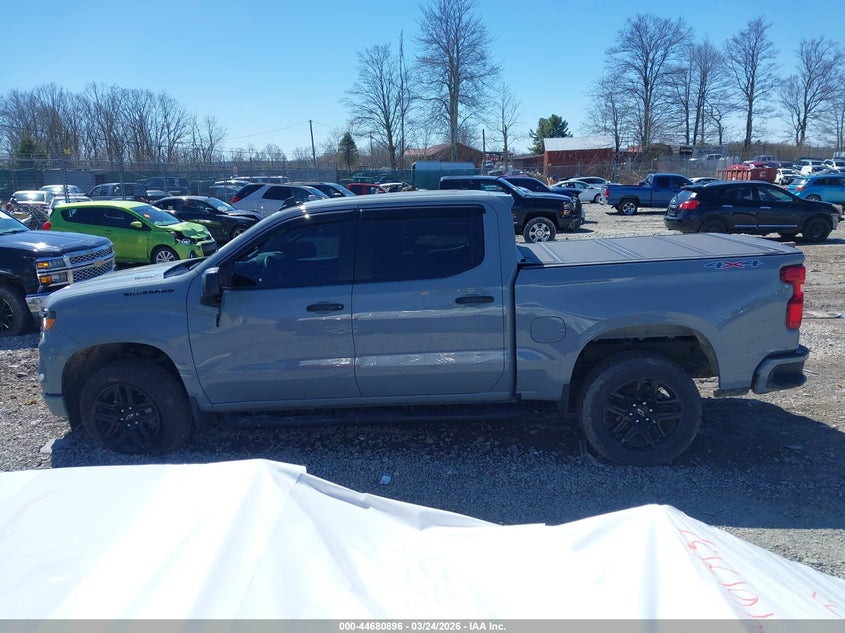 VIN 3GCPDBEKXRG392258 2024 CHEVROLET SILVERADO 1500 4WD  SHORT BED CUSTOM