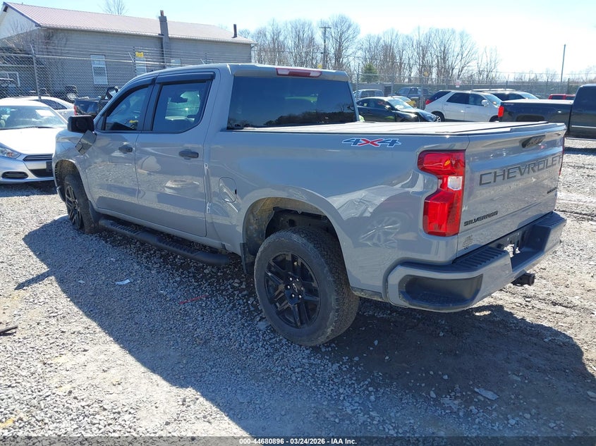 VIN 3GCPDBEKXRG392258 2024 CHEVROLET SILVERADO 1500 4WD  SHORT BED CUSTOM