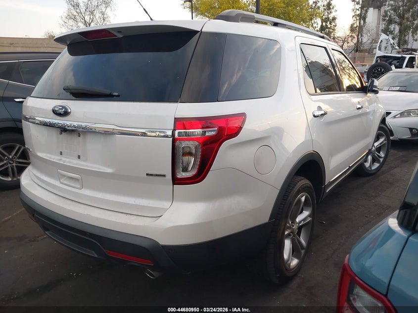 Vin: 1fm5k8f81dgb43639, lot: 45178065, ford explorer limited 20134