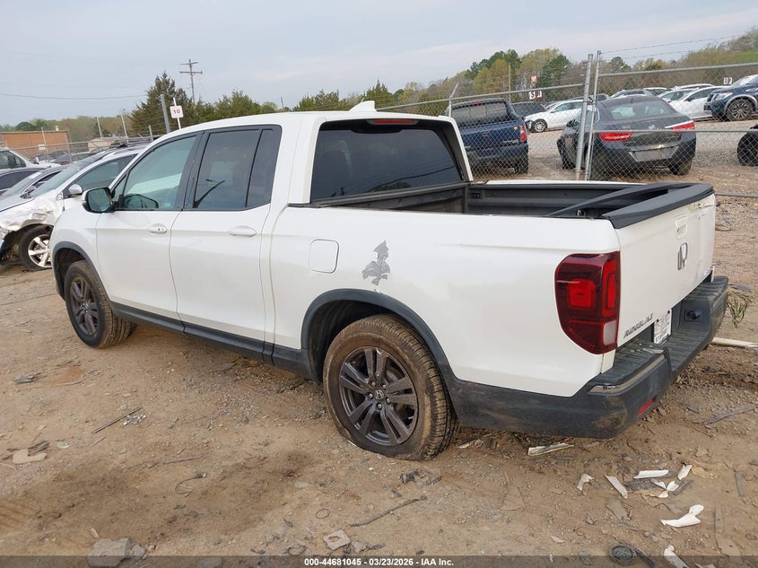 VIN 5FPYK3F11KB044602 2019 HONDA RIDGELINE SPORT
