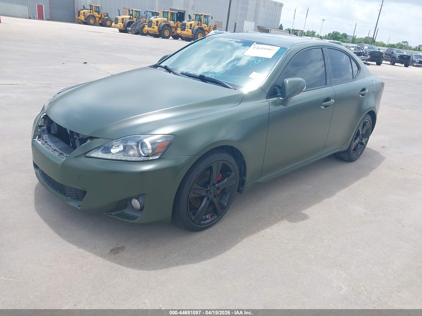 JTHBF5C24C5166335 2012 Lexus Is 2.5 Is 250 green