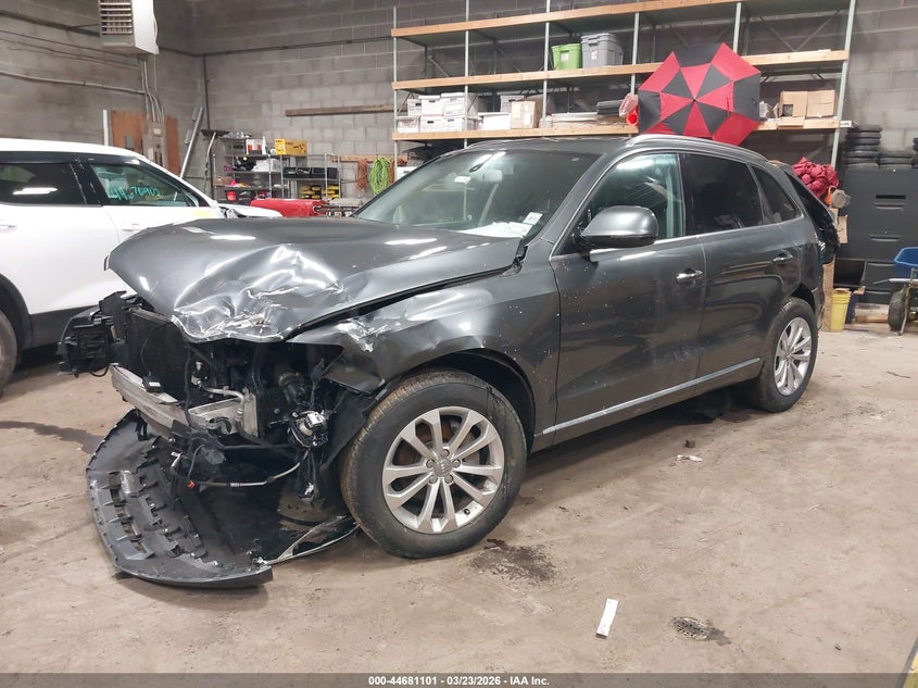 Vin: wa1c2afp8ha094713, lot: 45178216, audi q5 2.0t premium 20172