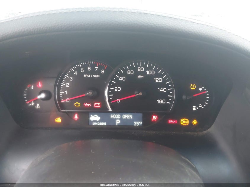 2008 Cadillac Srx V6 VIN: 1GYEE637680111368 Lot: 44681280