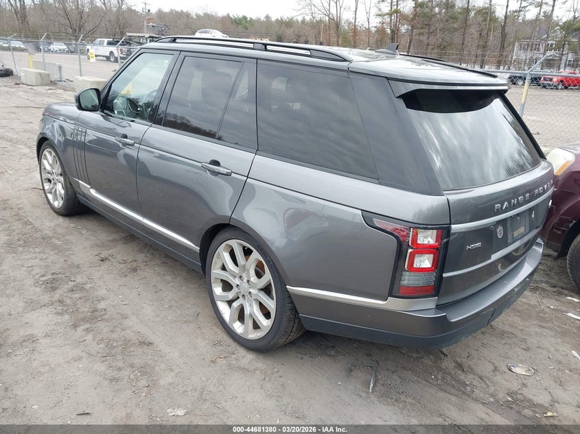 2016 Land Rover Range Rover 3.0L V6 Supercharged Hse