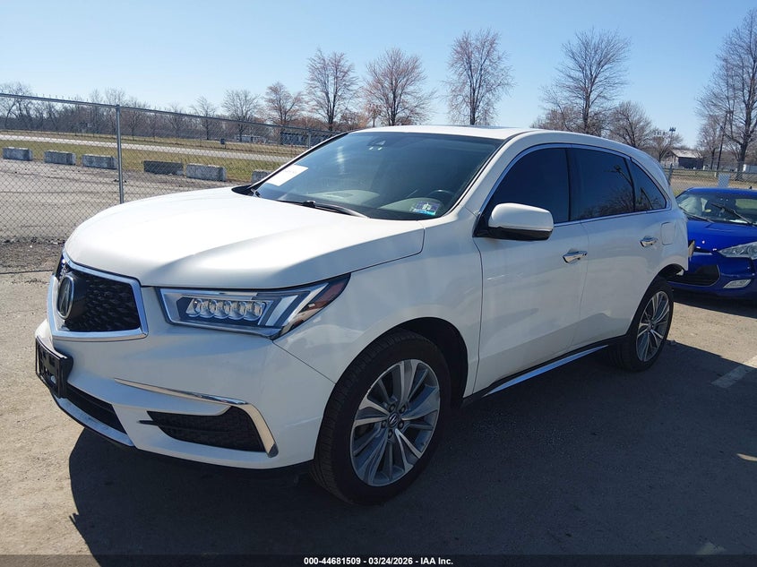 2017 Acura Mdx Technology Entertainment Pkgs