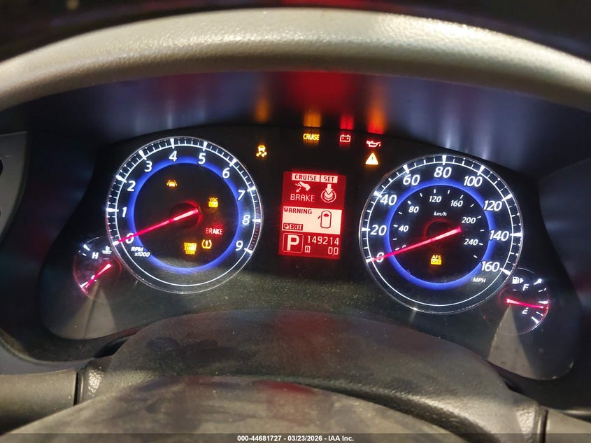 2008 Infiniti Ex35 Journey VIN: JNKAJ09E58M301916 Lot: 44681727