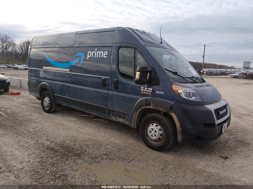 2021 RAM PROMASTER 3500 CARGO VAN HIGH ROOF 159 WB EXT