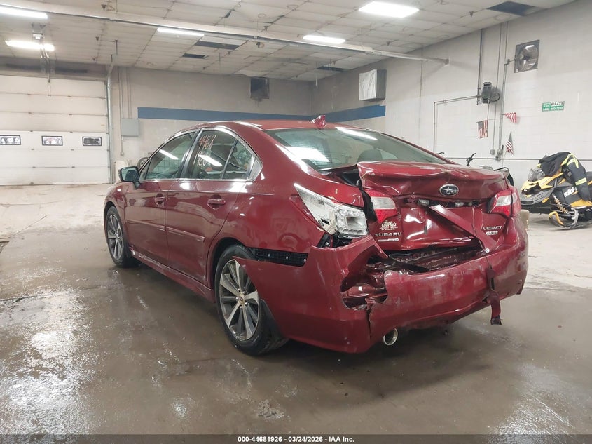 Vin: 4s3bnan67g3037049, lot: 45179041, subaru legacy 2.5i limited 20163