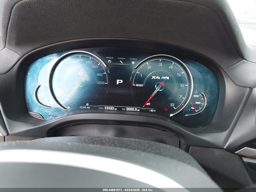 2020 BMW X4 M VIN: 5YMUJ0C01LLU67299 Lot: 44681973