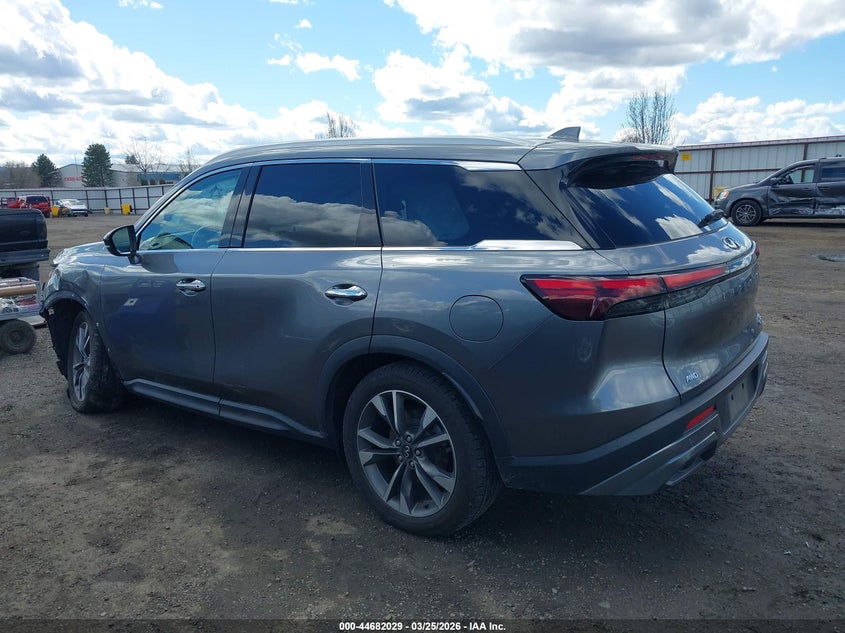 2022 Infiniti Qx60 Luxe Awd VIN: 5N1DL1FS9NC337386 Lot: 44682029