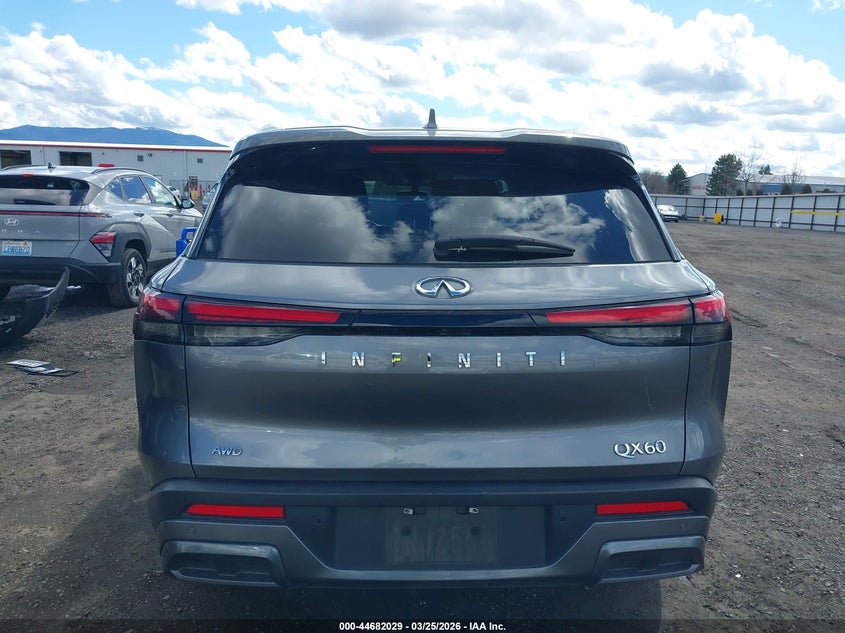2022 Infiniti Qx60 Luxe Awd VIN: 5N1DL1FS9NC337386 Lot: 44682029