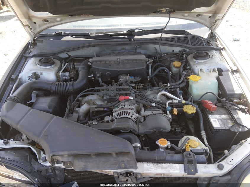 2002 Subaru Legacy Gt Limited VIN: 4S3BE656827216022 Lot: 44682094