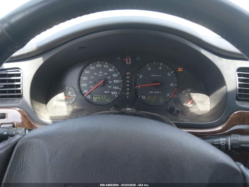 2002 Subaru Legacy Gt Limited VIN: 4S3BE656827216022 Lot: 44682094