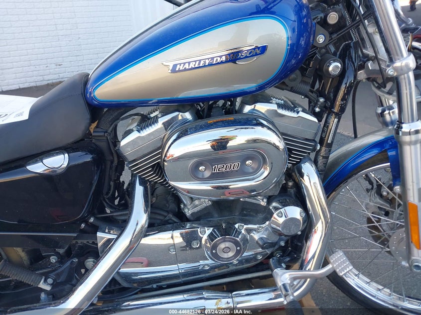 2009 Harley-Davidson Xl1200 C VIN: 1HD1CT3189K453199 Lot: 44682126