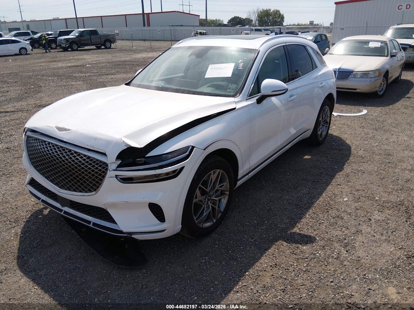 Vin: kmumadtb3su206179, lot: 45179312, genesis gv70 2.5t awd 20252
