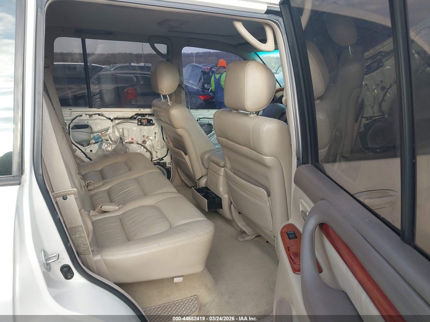 2000 Lexus Lx 470 VIN: JT6HT00W1Y0094990 Lot: 44682419