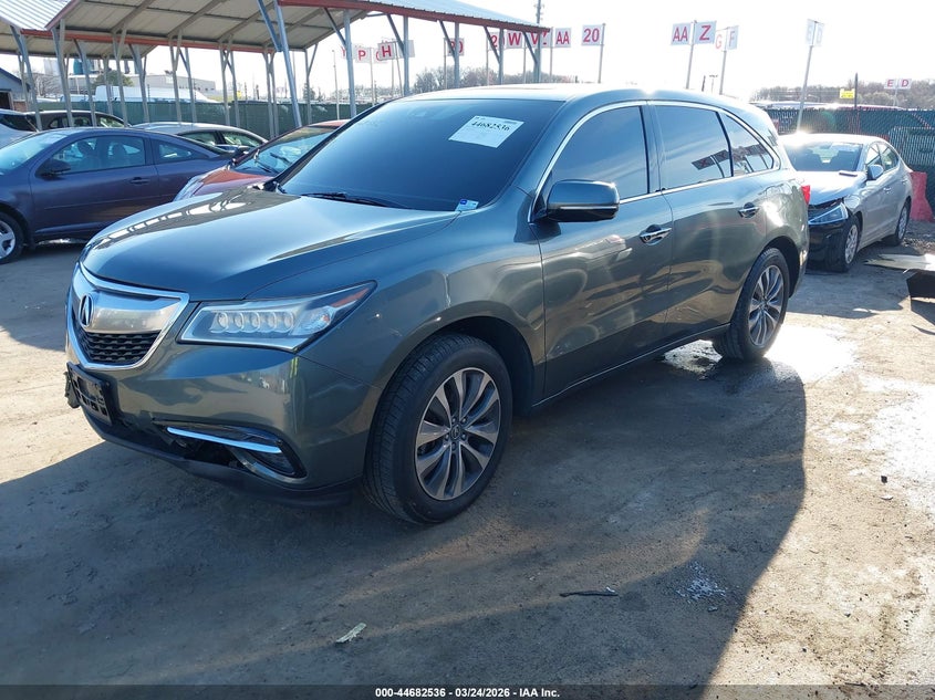 2016 ACURA MDX auction photo 2