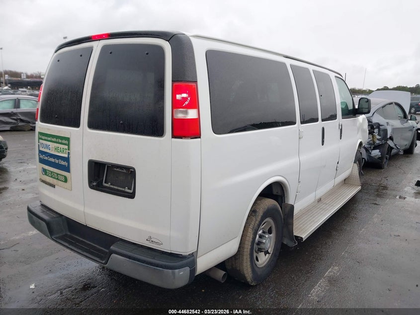 Vin: 1gawgffg3l1144937, lot: 45179657, chevrolet express passenger rwd 2500 regular wheelbase lt 20204
