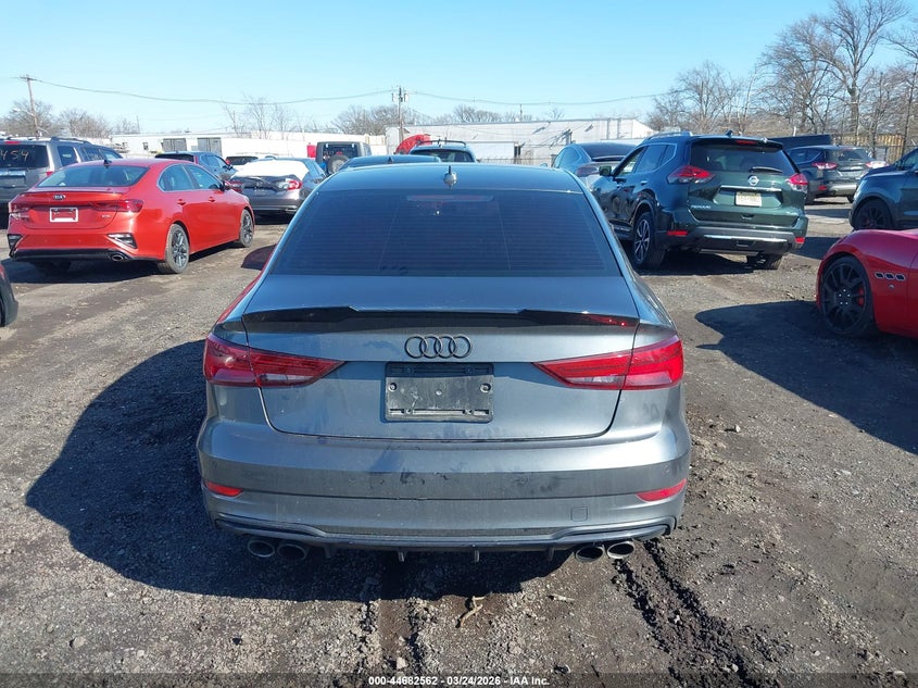 2018 Audi S3 2.0T Premium Plus/2.0T Tech Premium Plus VIN: WAUB1GFFXJ1010814 Lot: 44682562