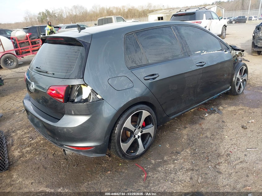 2017 Volkswagen Golf Gti Autobahn 4-Door/S 4-Door/Se 4-Door/Sport 4-Door