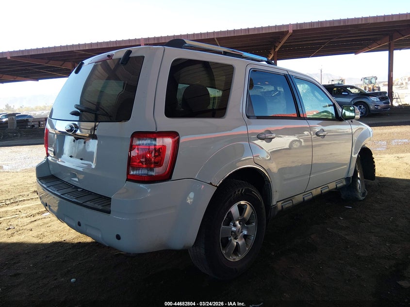 1FMCU0E72CKC63845 2012 Ford Escape 2.5 Limited white
