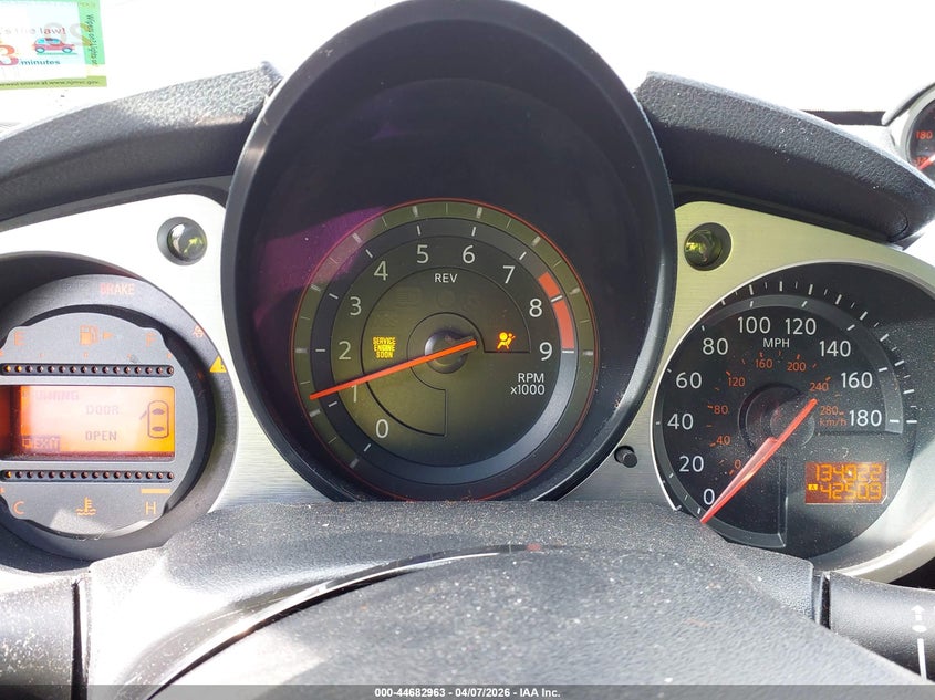 2013 Nissan 370Z VIN: JN1AZ4EH8DM881967 Lot: 44682963