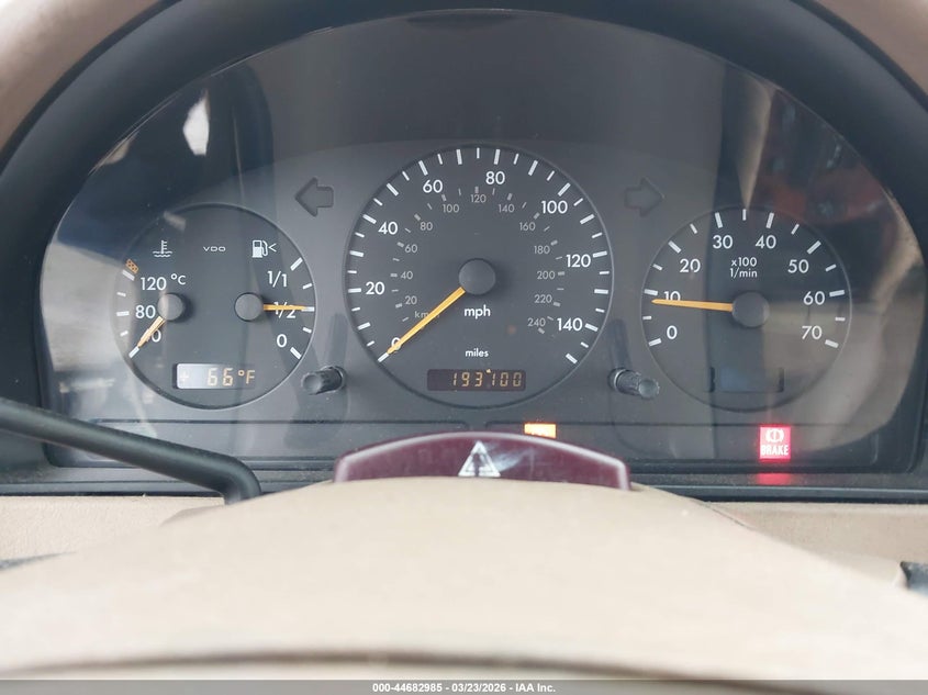 2003 Mercedes-Benz Ml 320 VIN: 4JGAB54E43A390631 Lot: 44682985