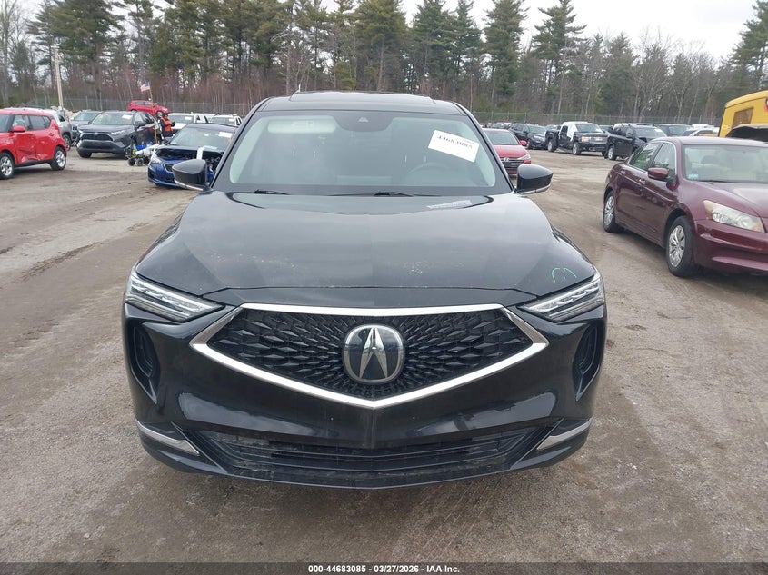 2022 Acura Mdx Standard VIN: 5J8YE1H35NL027887 Lot: 44683085
