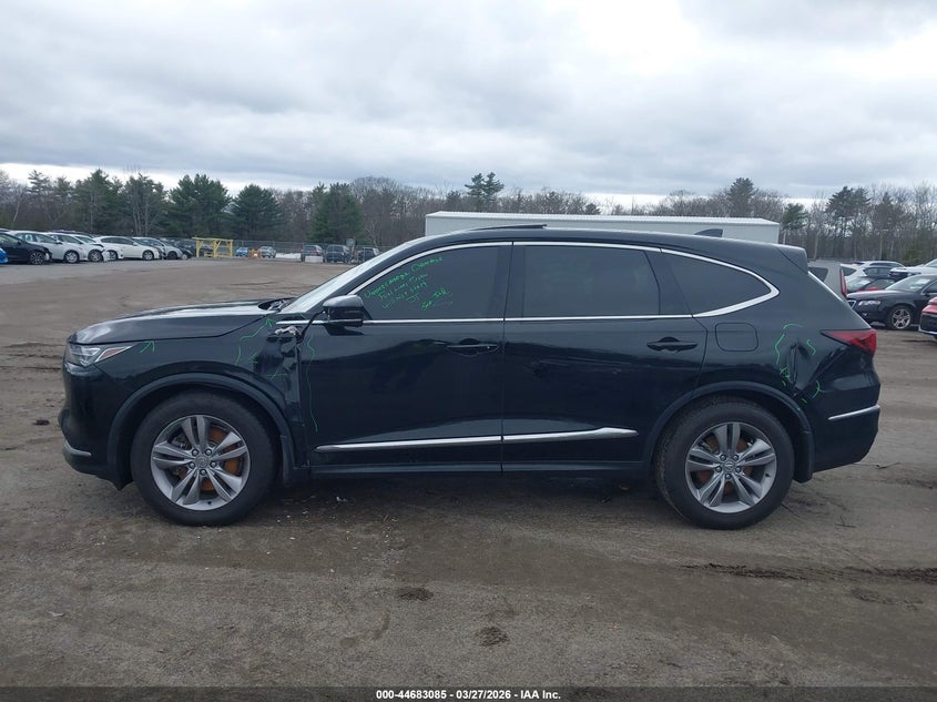 2022 Acura Mdx Standard VIN: 5J8YE1H35NL027887 Lot: 44683085