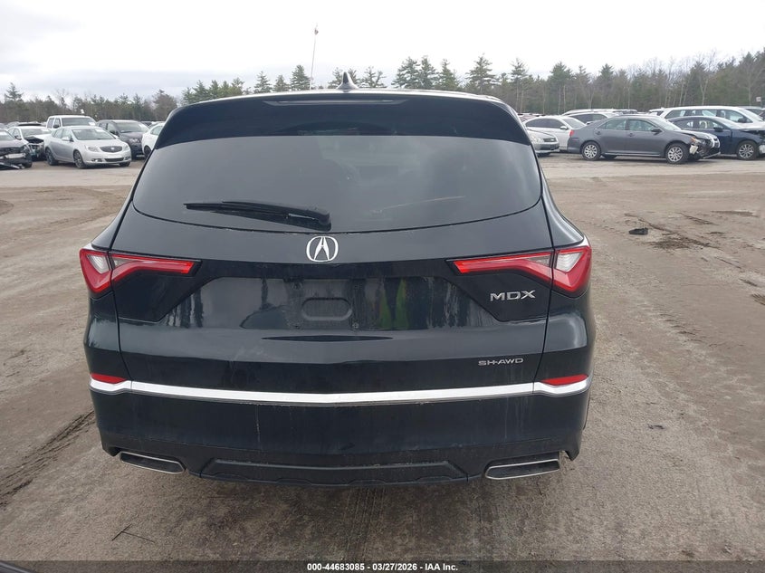 2022 Acura Mdx Standard VIN: 5J8YE1H35NL027887 Lot: 44683085