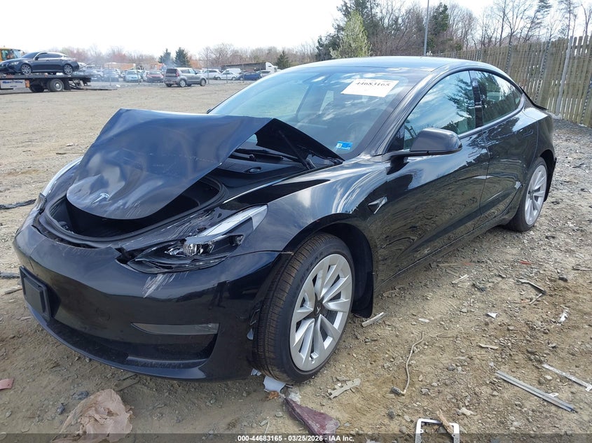 2022 Tesla Model 3 Long Range Dual Motor All-Wheel Drive