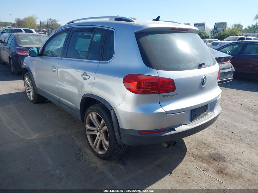 2012 Volkswagen Tiguan S/Se/Sel